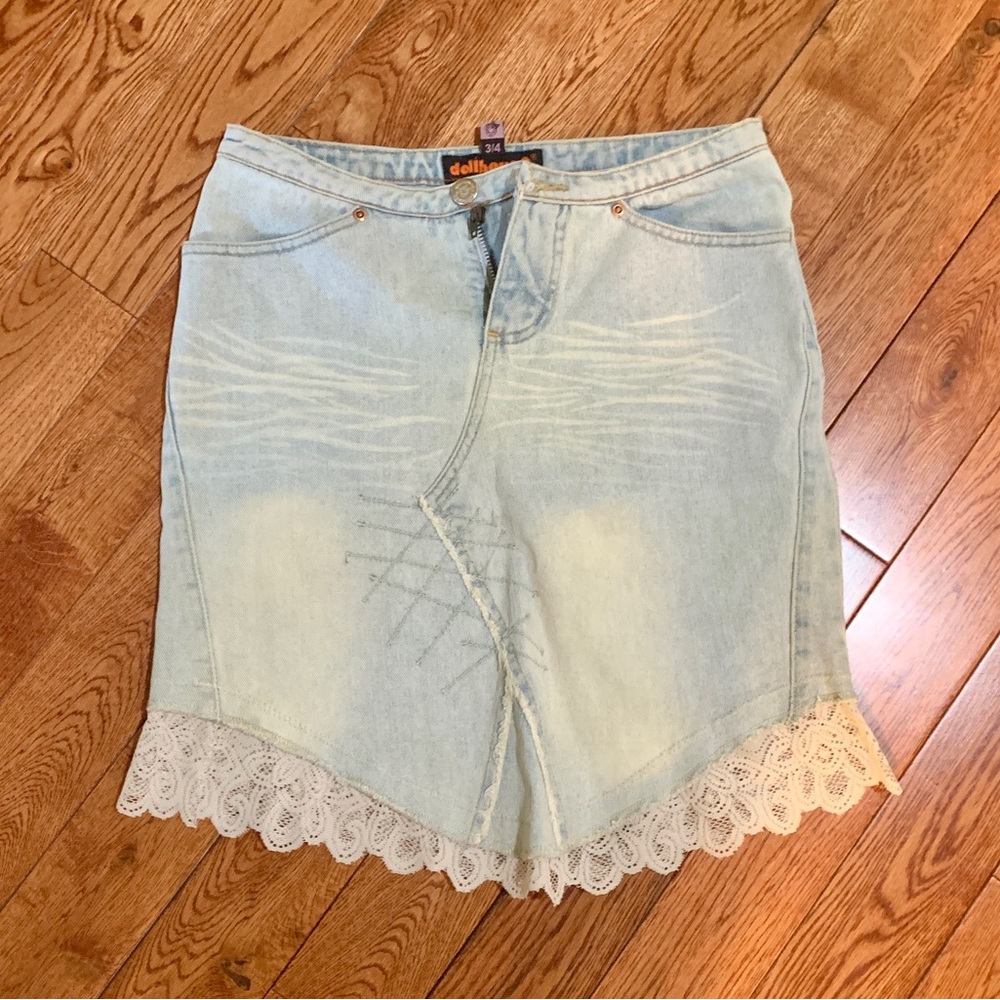 Retro / Vintage - Rock & Roll / Country Denim Skirt